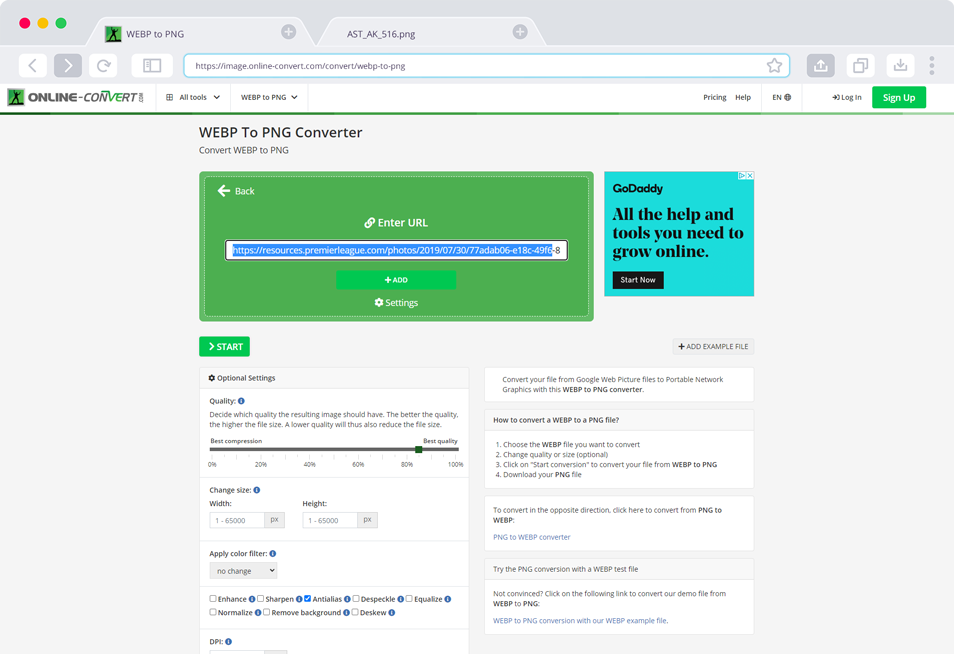 Online Convert WEPG - PNG
