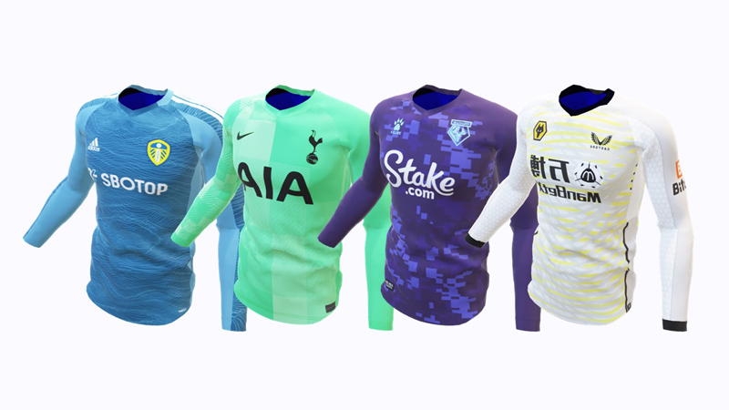3D Premier League Goalkeeper Kit 2021-22  