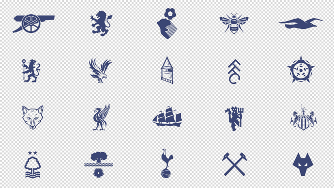 Premier League Crests