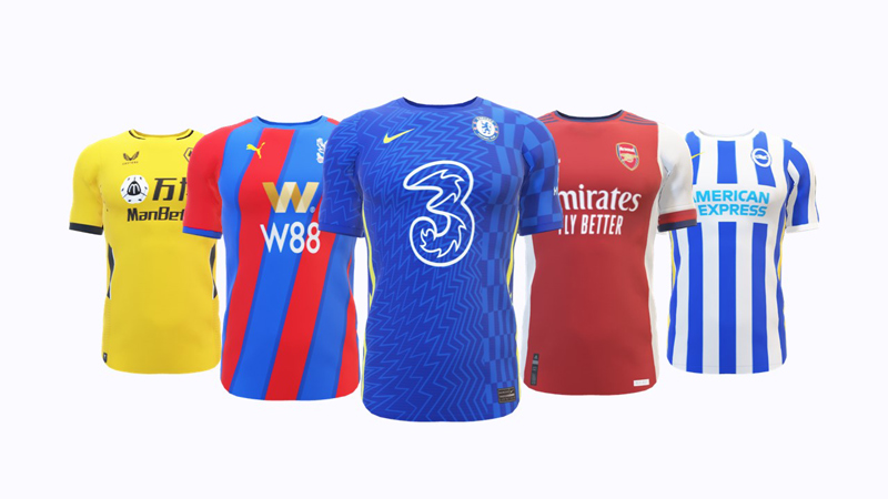 3D Premier League Outfield Players 21-22  