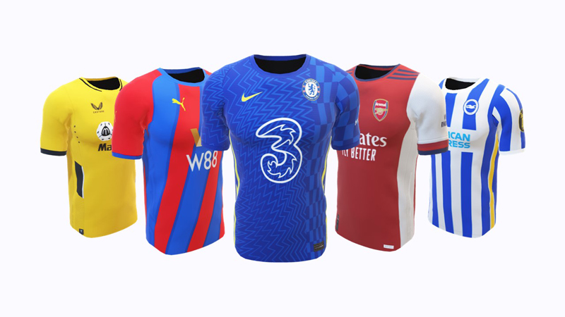 3D Premier League Outfield Players 21-22  