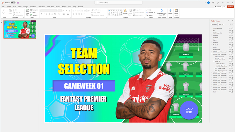 FPL YouTube Thumbnail Template