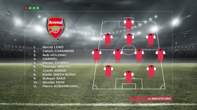 Team Line Up Template