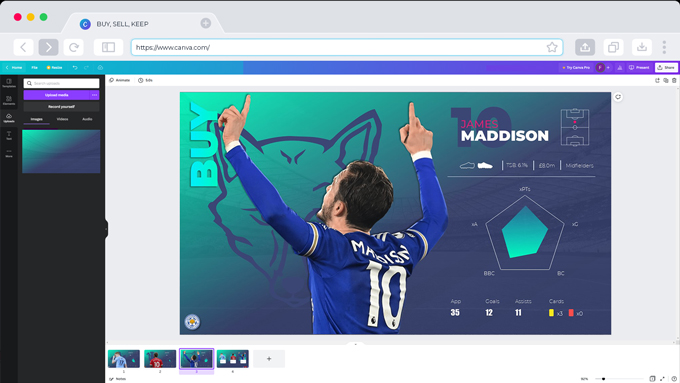 Import PowerPoint into Canva
