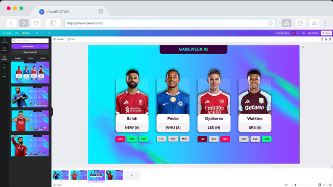 Import PowerPoint into Canva